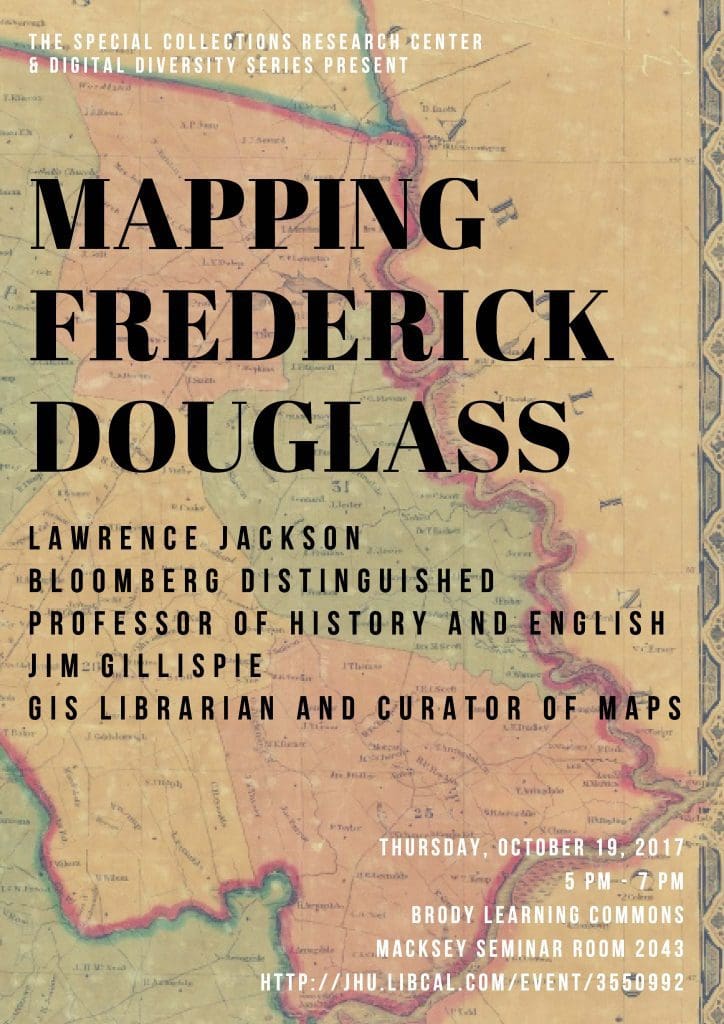 mapping frederick douglass flier