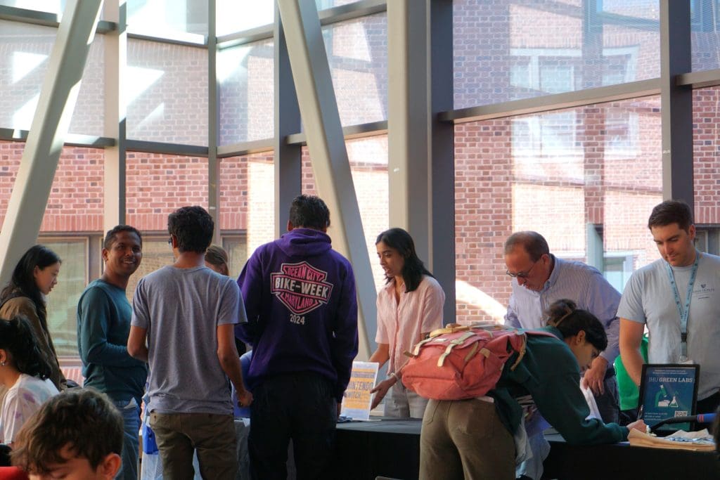 Safety Fair in Mudd Hall