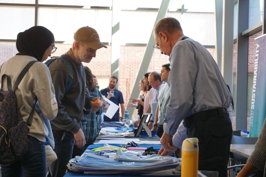 Campus Safety tabling