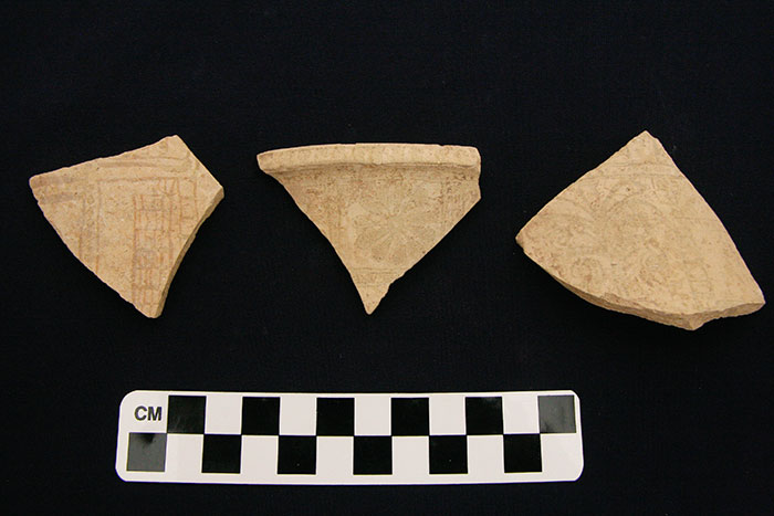 Mittani period painted sherds.