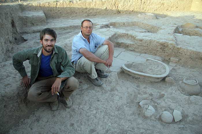 Chris Brinker and Adam Maskevich, Middle Bronze room.