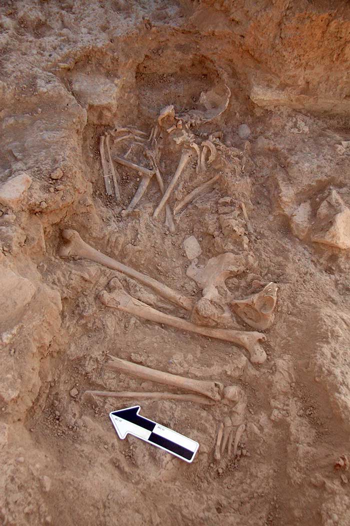 Neo-Babylonian/Achaemenid adult female burial.